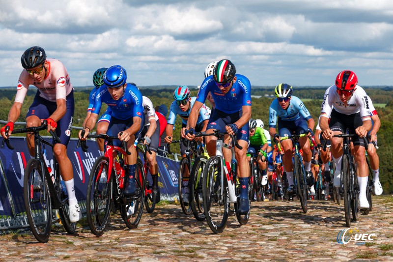 2023 UEC Road European Championships - Drenthe - Under 23 Men's Road Race - Coevorden - Col Du VAM 108 km - 22/09/2023 - Italy - photo Luca Bettini/SprintCyclingAgency?2023